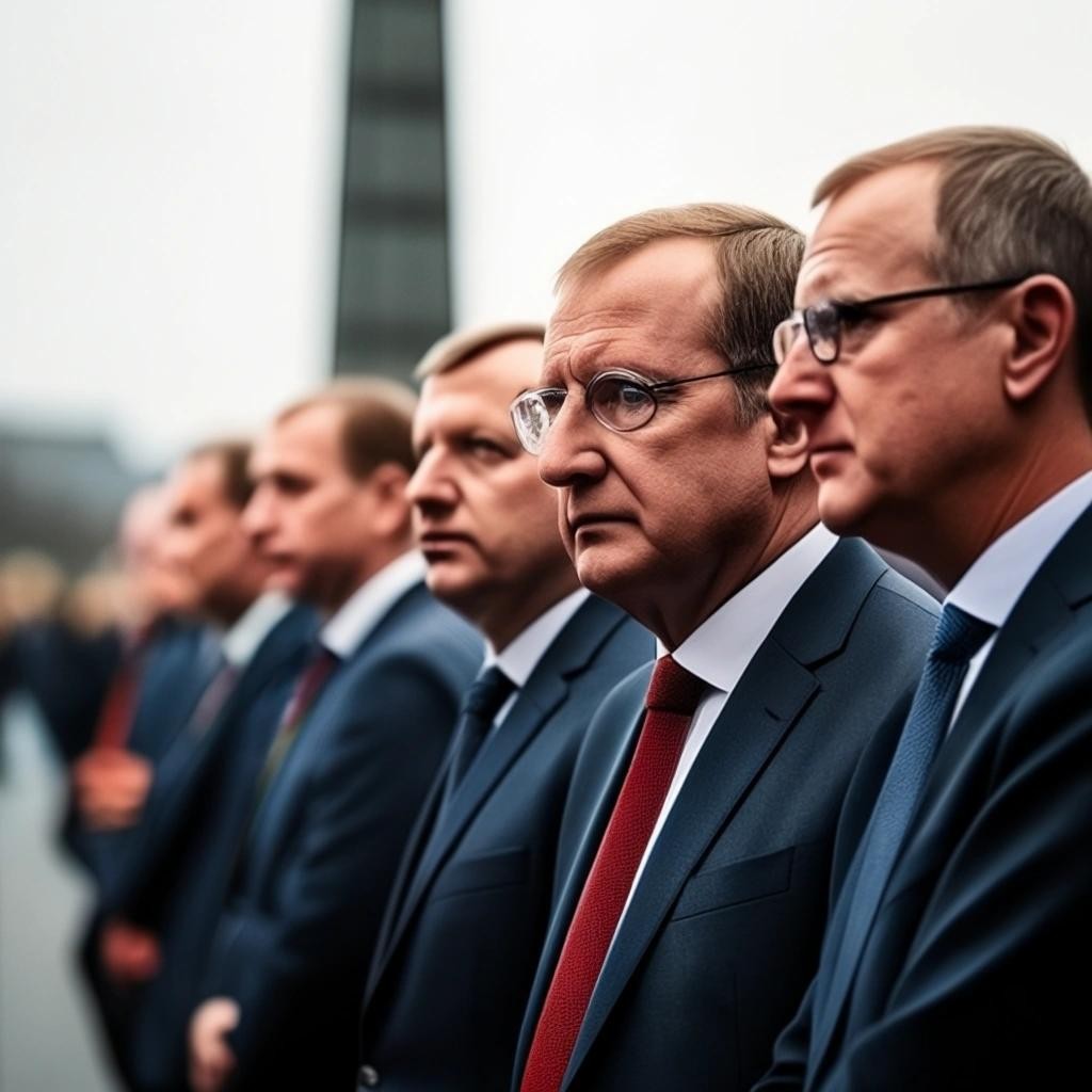 Image with seed 1930848938 generated via Stable Diffusion through @stablehorde@sigmoid.social. Prompt: a picture of the future of German politics