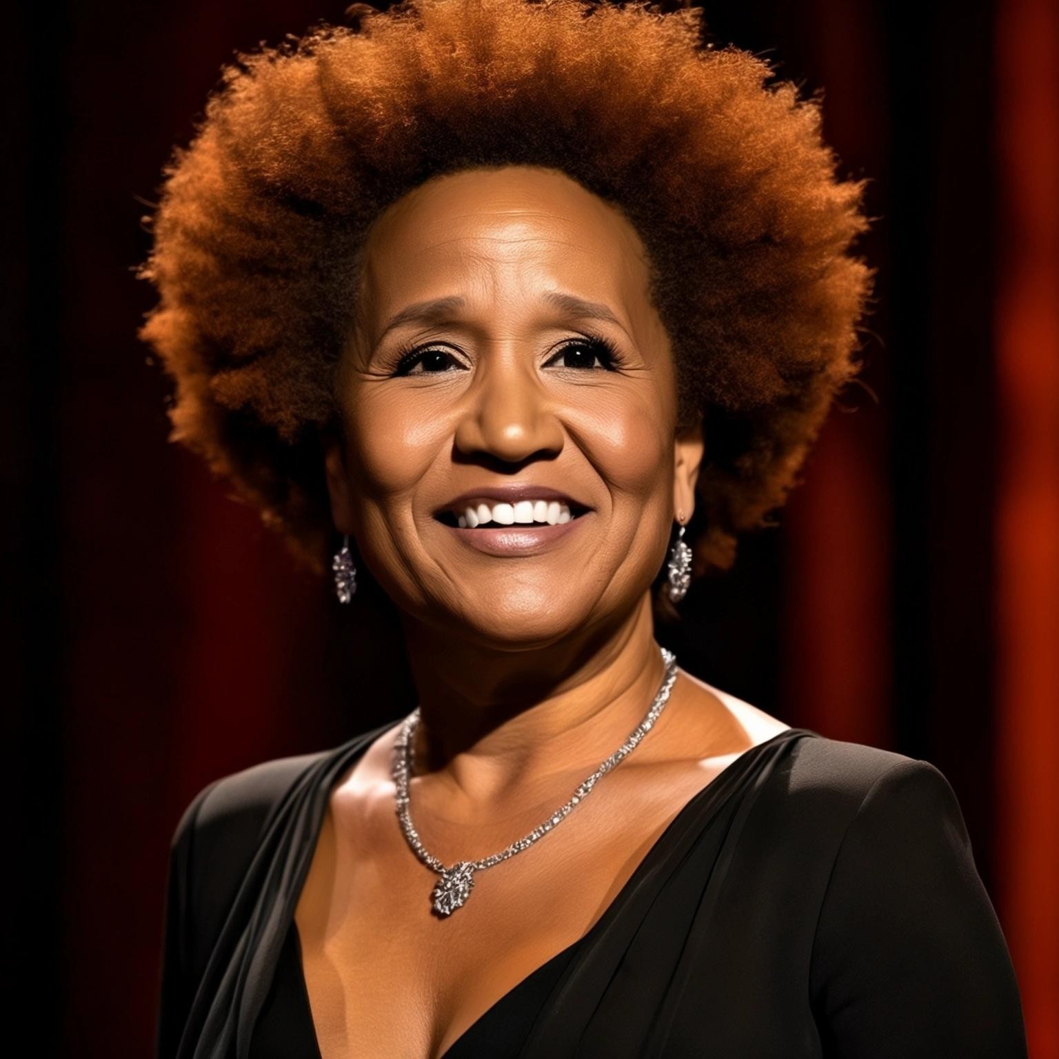 Image with seed 988539858 generated via Stable Diffusion through @stablehorde@sigmoid.social. Prompt: wanda sykes, somewhat impressed, but still let down overall