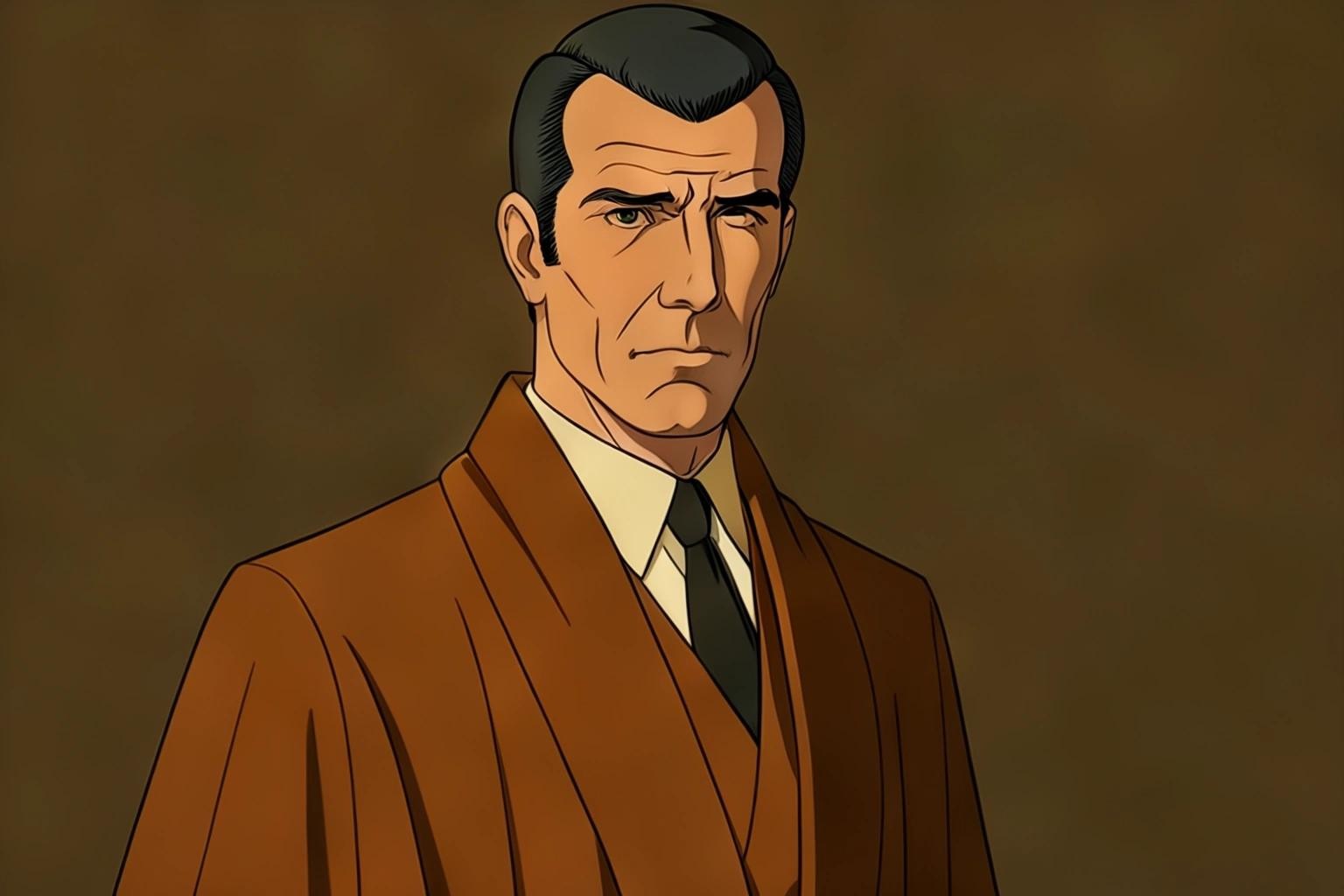Image with seed 2489700524 generated via Stable Diffusion through @stablehorde@sigmoid.social. Prompt: Sterling Archer dressed like the Franciscan monk William of Baskerville