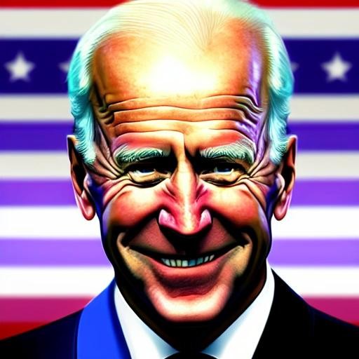 Image with seed 3703718222 generated via Stable Diffusion through @stablehorde@sigmoid.social. Prompt: Joe Biden victory in November 2024 presidential election  , dreamlikeart