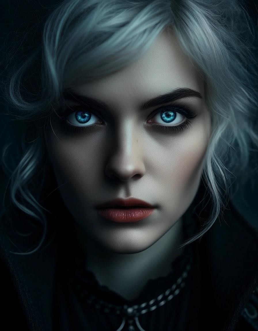 Image with seed 120486925 generated via Stable Diffusion through @stablehorde@sigmoid.social. Prompt: Twice Upon A Time, dark fantasy, twisted fairytale, dungeonpunk, perfect face, expressive eyes, cinematic lighting, cinematic postprocessing