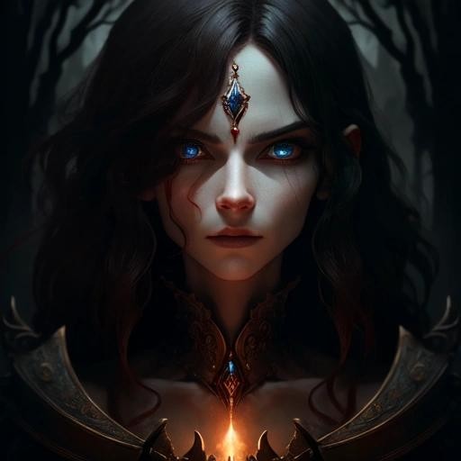 Image with seed 4005805561 generated via Stable Diffusion through @stablehorde@sigmoid.social. Prompt: Twice Upon A Time, dark fantasy, twisted fairytale, dungeonpunk, perfect face, expressive eyes, cinematic lighting, cinematic postprocessing 