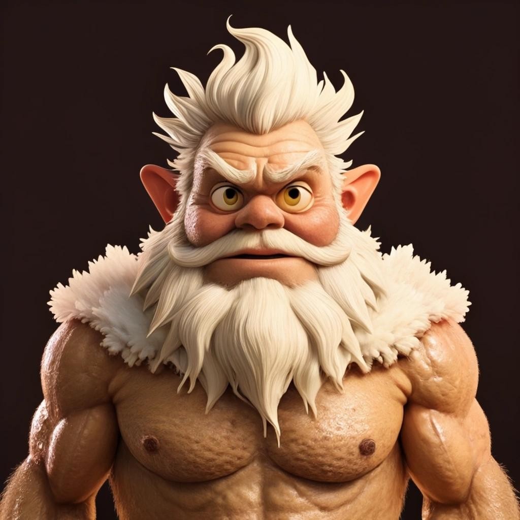 Image with seed 1721321173 generated via Stable Diffusion through @stablehorde@sigmoid.social. Prompt: porncop the gruff and ruggedly handsome guardian of the popcorn peopleshowing off his magical girl transformation sequence to humor the adoring masses