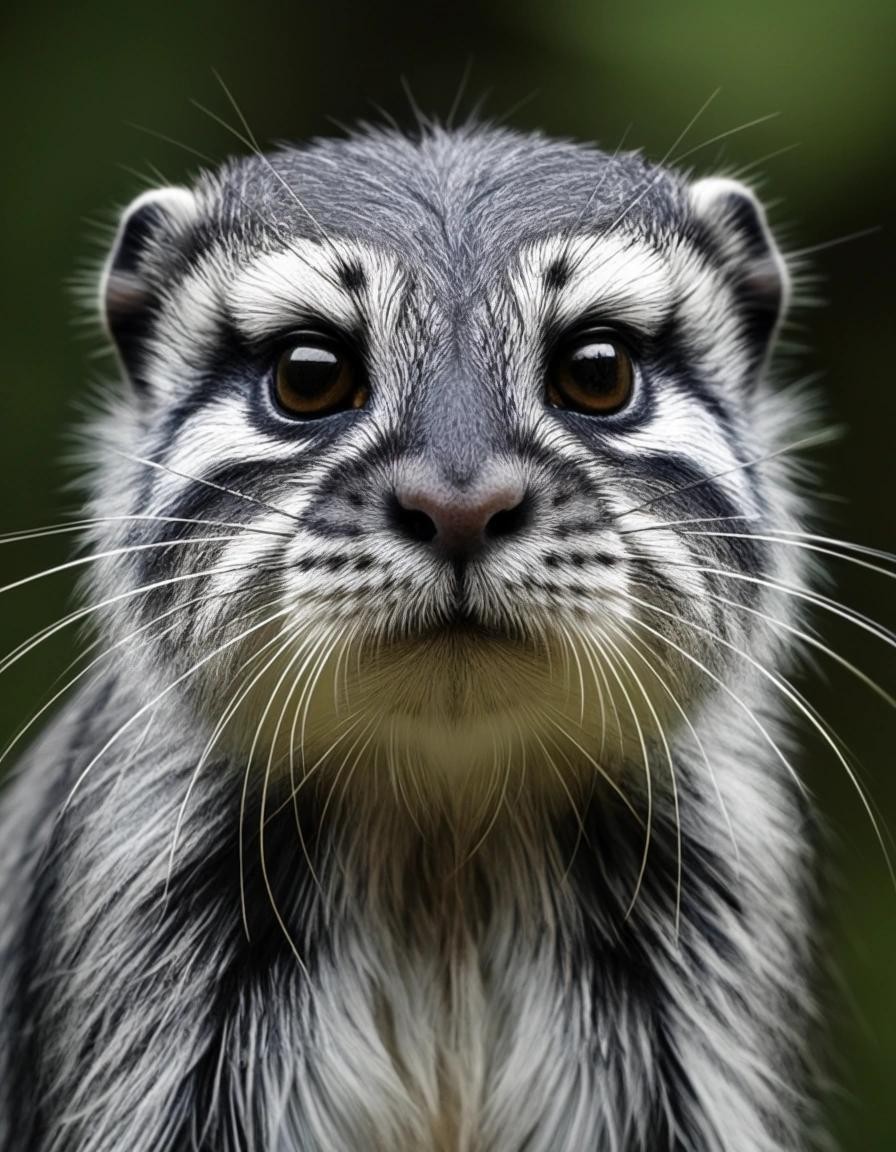 Image with seed 2449787115 generated via Stable Diffusion through @stablehorde@sigmoid.social. Prompt: Otocolobus manul