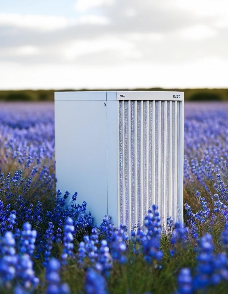 Image with seed 754544769 generated via Stable Diffusion through @stablehorde@sigmoid.social. Prompt: a white computer server sitting heroically in a field of bluebonnets.