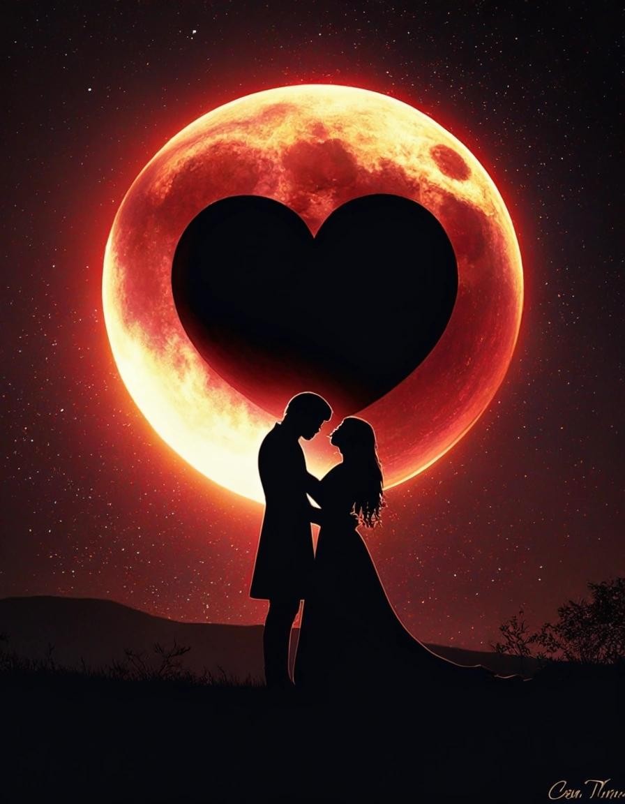 Image with seed 1939320688 generated via Stable Diffusion through @stablehorde@sigmoid.social. Prompt: Once upon a time I was falling in love But now I'm only falling apart There's nothing I can do A total eclipse of the heart Once upon a time there was light in my life But now there's only love in the dark Nothing I can say A total eclipse of the heart 