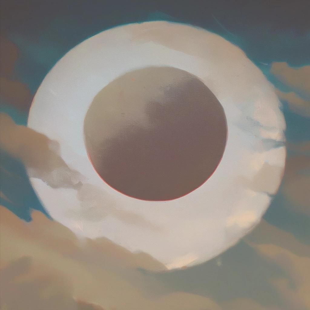 Image with seed 4079941948 generated via Stable Diffusion through @stablehorde@sigmoid.social. Prompt: score_9, score_8_up, score_7_up, score_6_up, score_5_up, score_4_up, a solar eclipse but the moon is Mike Wazowski.
