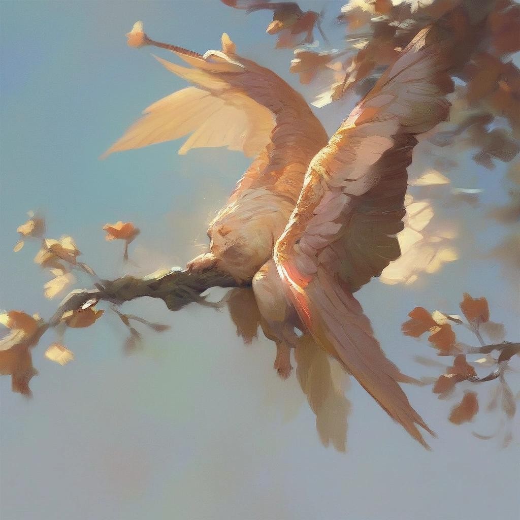 Image with seed 3300874207 generated via Stable Diffusion through @stablehorde@sigmoid.social. Prompt: score_9, score_8_up, score_7_up, score_6_up, score_5_up, score_4_up, an eagle, standing on a branch, sunbathing by spreading its wings and exposing them to the sunlight. Style sdxl-photo-horizontal