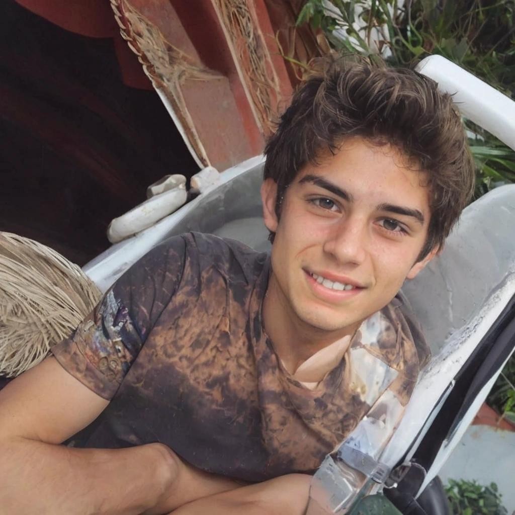 Image with seed 1541255909 generated via Stable Diffusion through @stablehorde@sigmoid.social. Prompt: search a photo of daniel moleron bernudez in internet