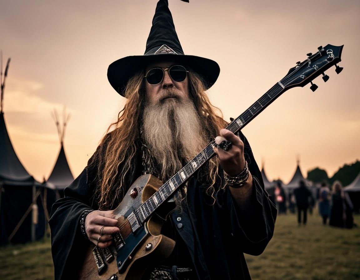 Image with seed 699192677 generated via Stable Diffusion through @stablehorde@sigmoid.social. Prompt: Wizard Wacken 