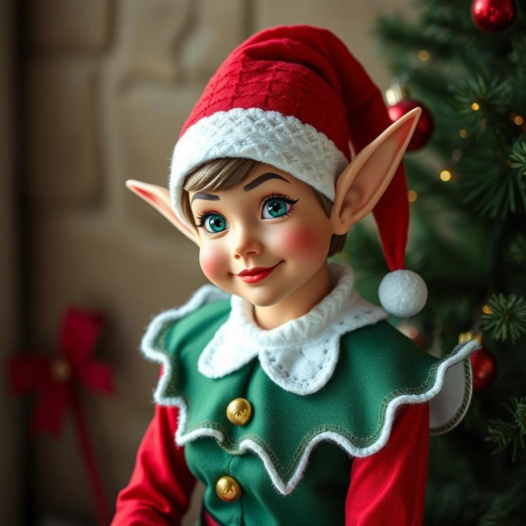Image with seed 318970282 generated via Stable Diffusion through @stablehorde@sigmoid.social. Prompt: Elf MILF 
