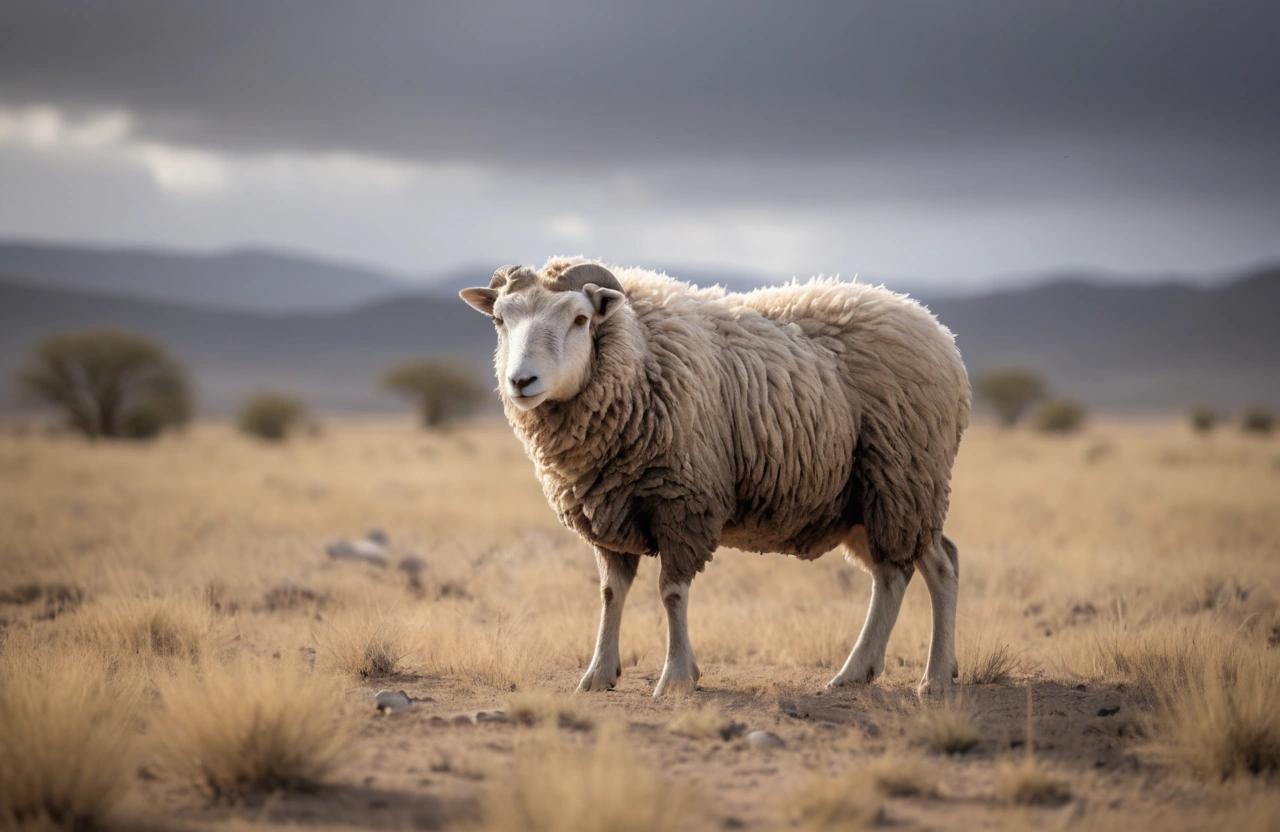 Image with seed 3167488855 generated via Stable Diffusion through @stablehorde@sigmoid.social. Prompt: atomic sheep , wildlife photography, photograph, high quality, wildlife, f 1.8, soft focus, 8k, national geographic, award-winning photograph by nick nichols###