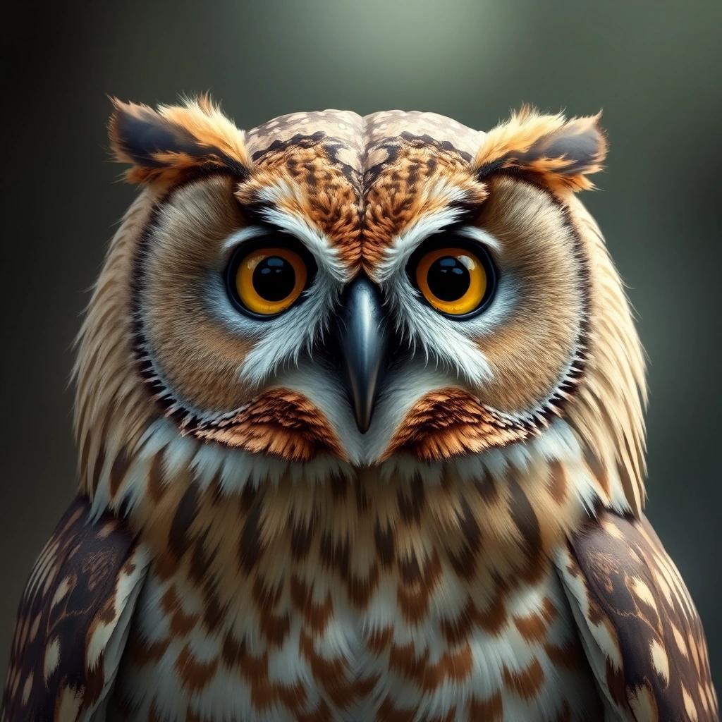 Image with seed 2204876573 generated via Stable Diffusion through @stablehorde@sigmoid.social. Prompt: a biblically accurate Duolingo Owl