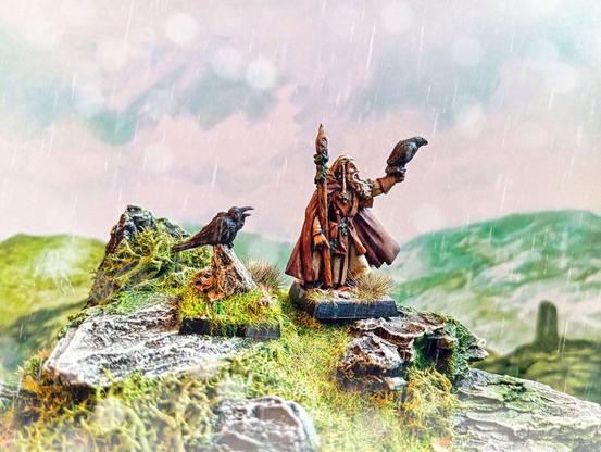 28mm fantasy miniature. By Citadel.