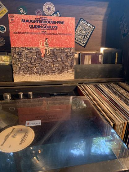 Glenn Gould on the turntable
