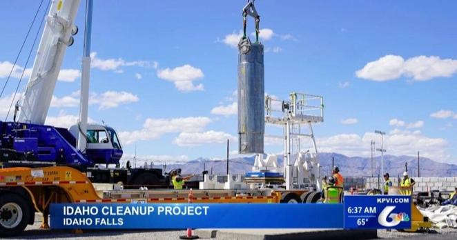 A Working Crew Successfully Transferred Nuclear Baskets for Disposal | Local News