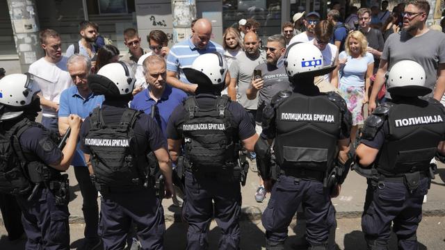 Europe's human rights watchdog condemns Serbia's crackdown on protests