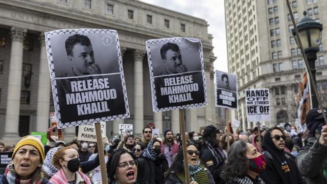 Plaintiffs challenge Trump deportation campaign targeting pro-Palestinian activists