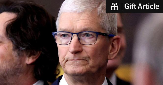 President Trump’s threat of a 25 percent tariff on iPhones made anywhere except the United States came a little over a month after Apple’s chief executive, Tim Cook, won an exemption from a 145 percent tariff on Chinese goods.