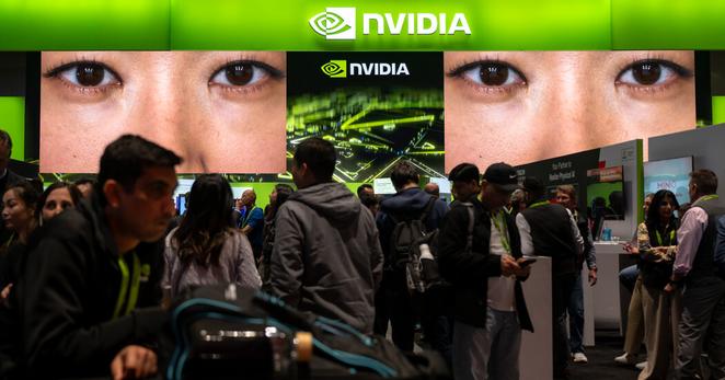 Nvidia dominates the market for computer chips that are used to build A.I. systems.