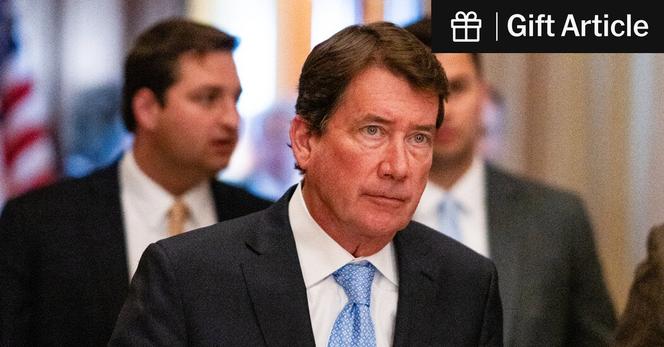Senator Bill Hagerty, Republican of Tennessee, said the cryptocurrency bill would boost demand for U.S. Treasury securities and help maintain the dollar’s global dominance. Senator Bill Hagerty, Republican of Tennessee, said the cryptocurrency bill would boost demand for U.S. Treasury securities and help maintain the dollar’s global dominance.
