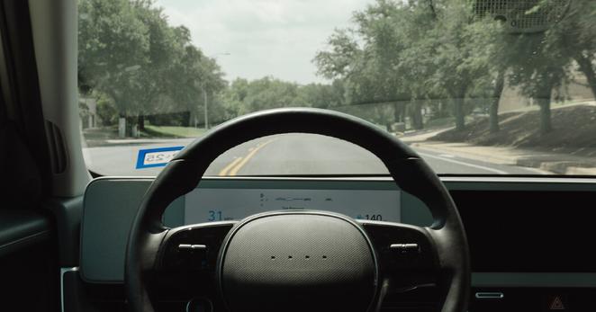 An Avride self-driving vehicle in Austin, Texas. Tesla is expected to begin testing an autonomous taxi service in the city as soon as this weekend.