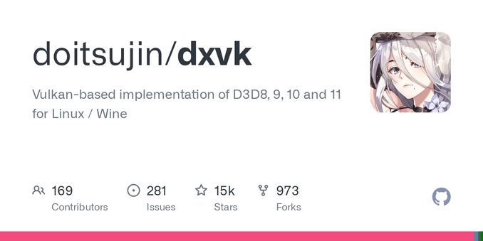 Vulkan-based implementation of D3D8, 9, 10 and 11 for Linux / Wine - doitsujin/dxvk