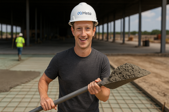 Meta uses open source AI to design greener concrete for its next data center