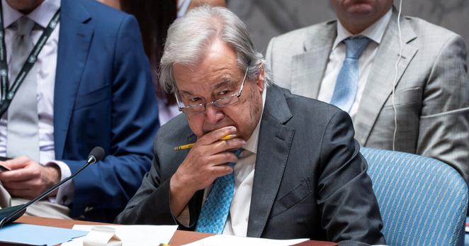 The United Nations secretary general, António Guterres, at the U.N. headquarters in New York last month.