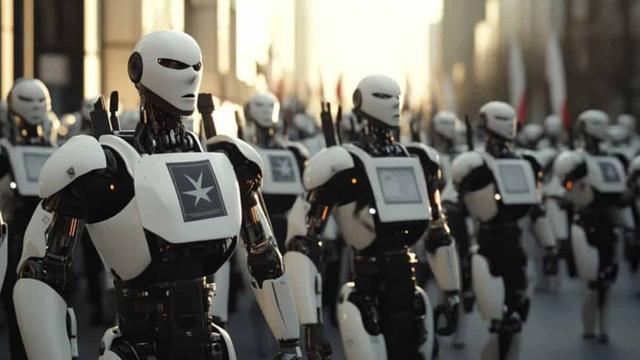 like something out of a sci fi movie, an ai controlled robot convinced its colleagues to go home after their workday (1)