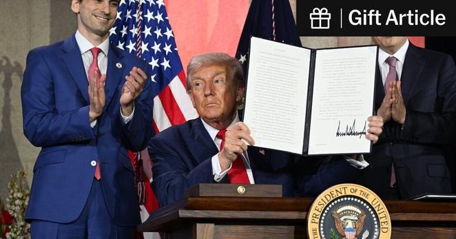 On Wednesday, President Trump issued an executive order on what he called “woke A.I.”