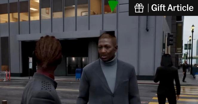 In a modified version of The Matrix demo using A.I., players encountered characters who seemed cognizant about being trapped in a simulation.