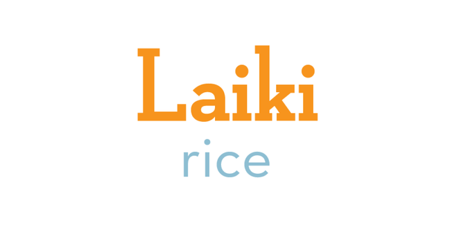 Laiki is how we say rice in Hawaiian. 