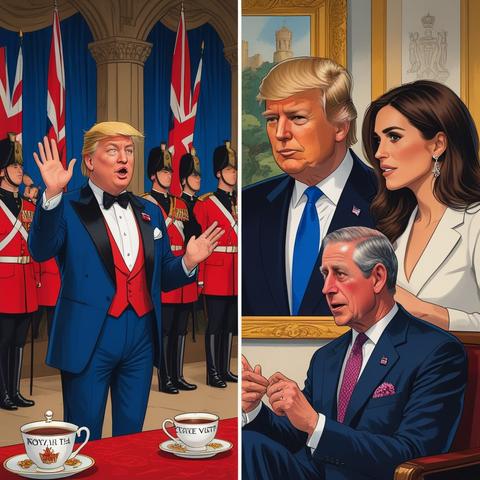 Trump, the Royals, and the Sussexes: Shade, Speculation, and State Visits