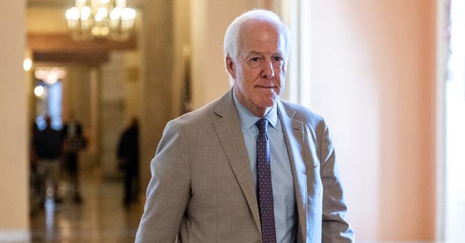 Senator John Cornyn, Republican of Texas, at the U.S. Capitol last month.