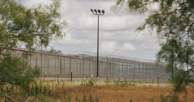 The Bluebonnet Detention Facility in Anson, Texas, in May.