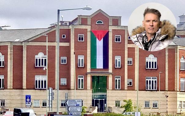 Dale Vince stands firm on flying Palestinian flag at Ecotricity