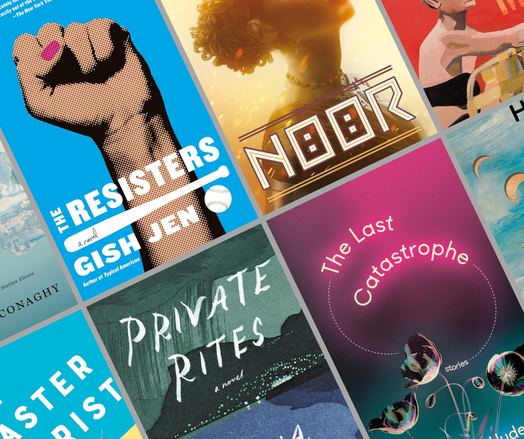 A collage of book covers