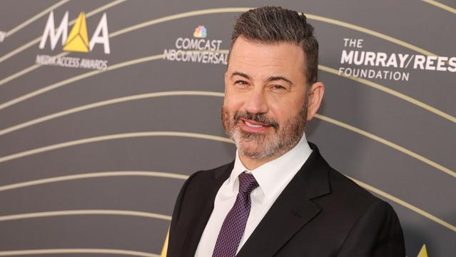 LOS ANGELES, CALIFORNIA: In this image released on November 18, In this image released on November 18, 2024, Jimmy Kimmel attends the 2024 Media Access Awards at AVALON Hollywood on October 29, 2024 in Los Angeles, California.  (Photo by Kevin Winter/Getty Images)