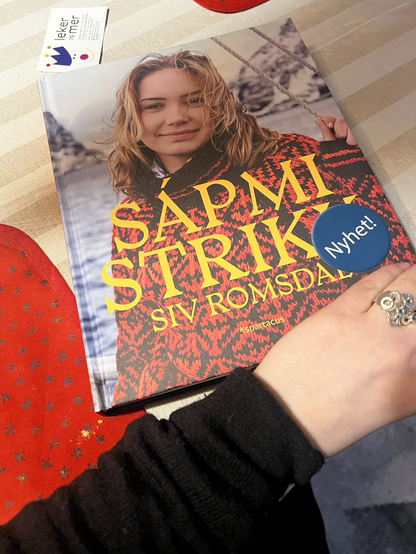 Bok Sápmi strikk skrevet av Siv Romsdal