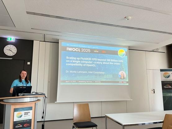 Me doing the IWOCL 2025 keynote talk
