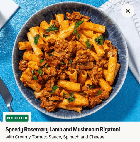 How much dried rosemary is in a 'sachet'?
