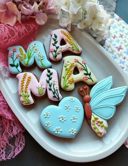 Mother's day cookies