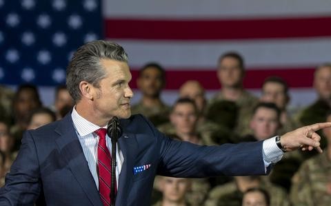 Hegseth says Iran ‘will pay’ for its support of Houthi militant attacks in Red Sea