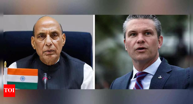 'US stands in solidarity with India': Rajnath Singh speaks to US counterpart Pete Hegseth after Pahalgam attack | India News