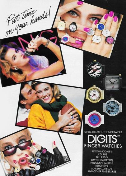 DIGITS™ Finger Watches | 1987