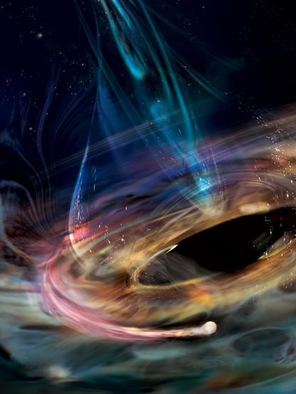 Giant black hole gobbling up doomed white dwarf star

XMM-Newton is showing us that black holes devour 



Notes for editors

Discovery of extreme Quasi-Periodic Eruptions in a newly accreting massive black hole by L. Hernandez-García et al. is published today in Nature Astronomy. DOI 10.1038/s41550-025-02523-9

Dr Lorena Hernandez-Garcia is also a researcher at the Millennium Institute of Astrophysics and Millennium Nucleus TITANS, Chile.

SDSS1335+0728: The awakening of a ∼106 M⊙ black hole by P. Sánchez-Sáez et al. was published in the August 2024 edition of Astronomy & Astrophysics.

Contact:
ESA Media relations
media@esa.int