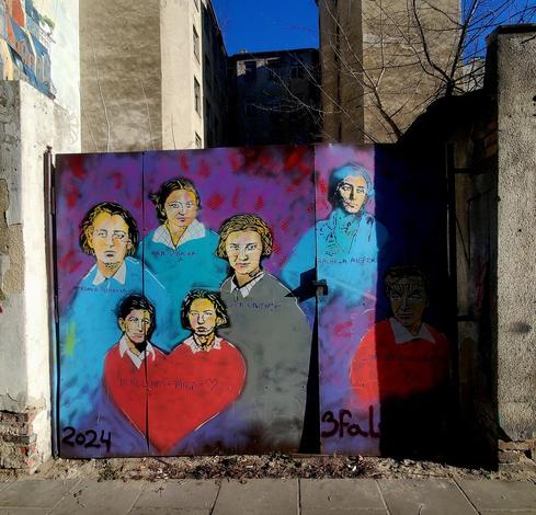 Artwork by 3Fala & Ma in Warsaw, Poland