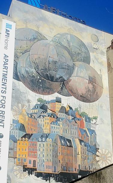 Artwork by Roch Urbaniak & Klawy Projekt in Warsaw, Poland
