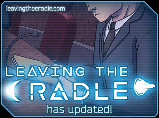 Leaving the cradle webcomic update teaser image